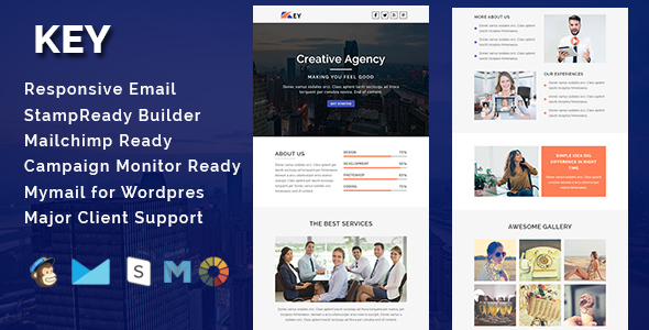 KEY - Multipurpose Responsive Email Template