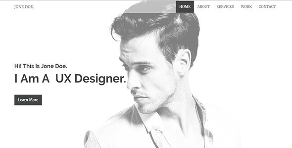 Synchro-Personal Portfolio Template