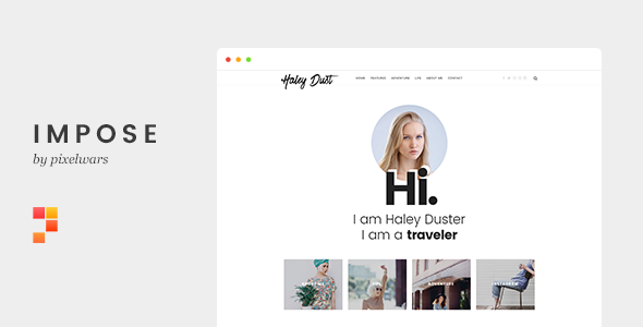 Impose - HTML Template For Bloggers
