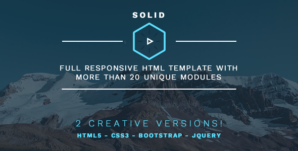 Solid - Full Responsive Versatile HTML5 Template