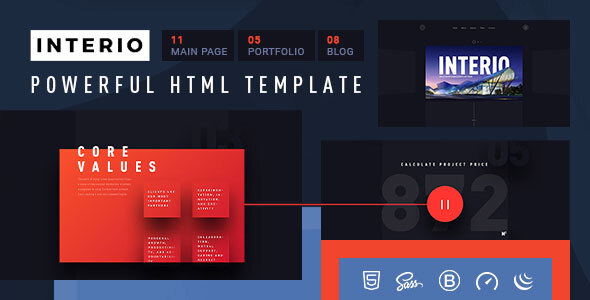 Interio — Creative Agency HTML Template