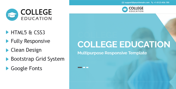 College Education HTML Responsive Template