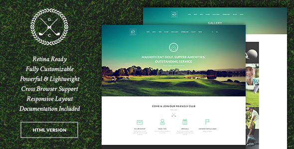 N7 | Golf Club, Sports & Events Site Template