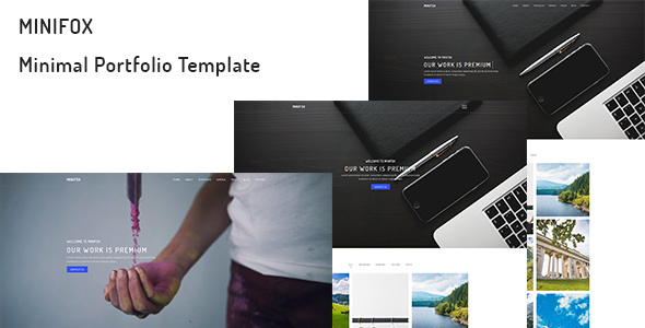 MiniFox – Minimal Portfolio Template