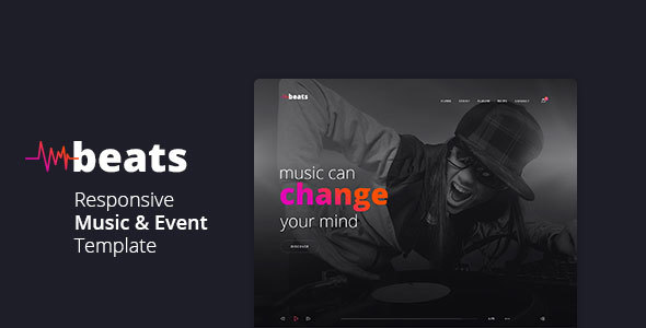 Beats - Responsive Music & Event Template