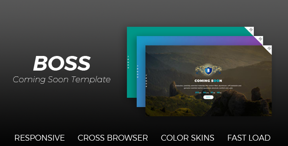 BOSS - Coming Soon Template