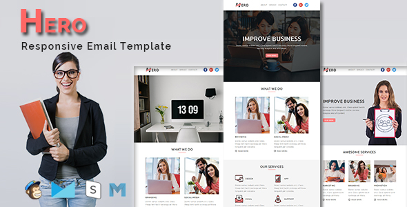 HERO - Multipurpose Responsive Email Template