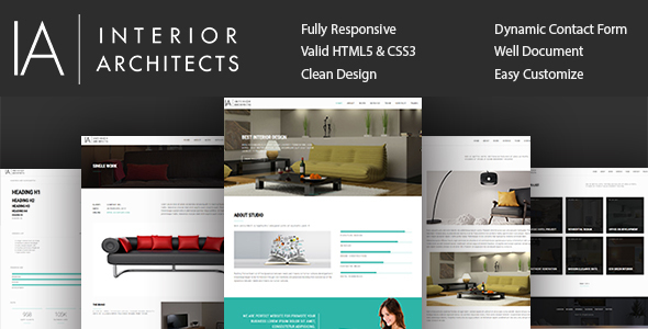 Interior & Architecture HTML Template