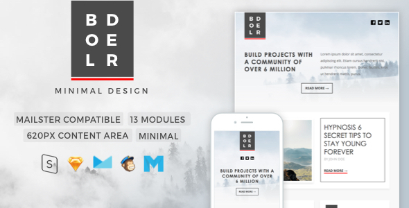 Bolder | Minimal Newsletter