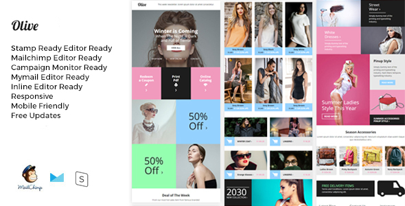 Olive - Fashion Ecommerce Email Newsletter