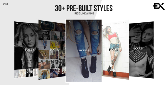 Focus || Photography Portfolio Template