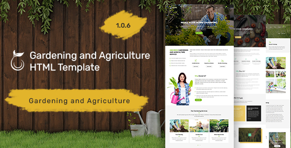 Unigreen - Agriculture and Gardening HTML Template