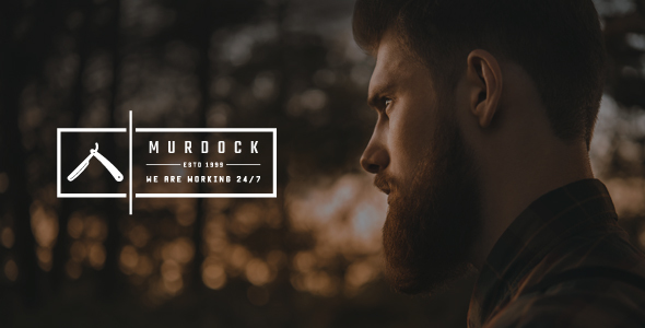 Murdock - Barbershop & Hair Salon HTML Template