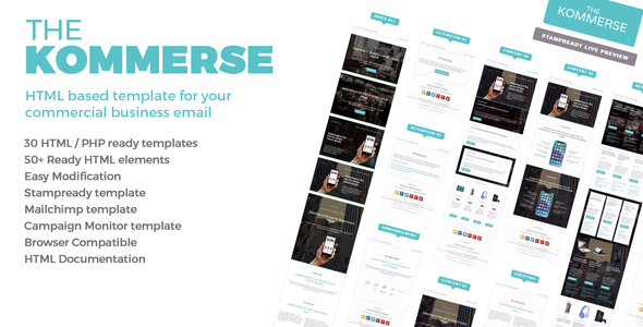 The Kommerse - Business Email Template