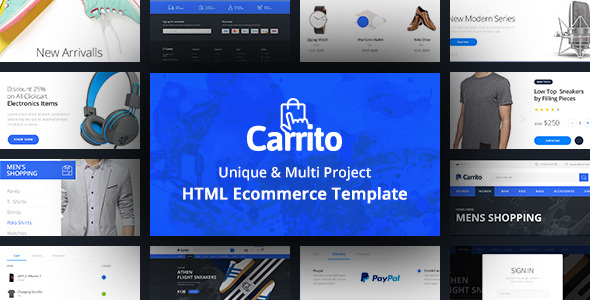 Carrito - Bootstrap 4 Ecommerce Template