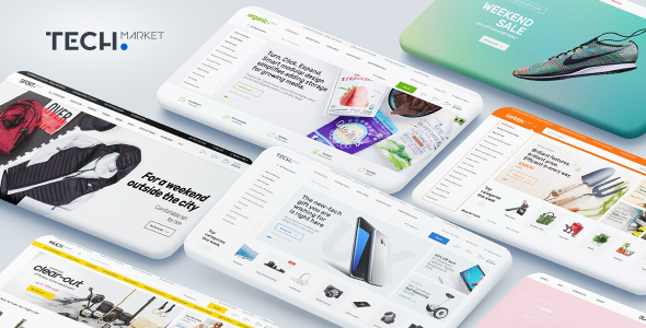 Techmarket - Multi-demo & Electronics Store HTML Template