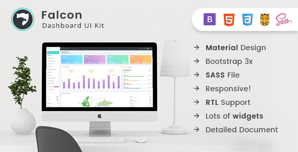 Falcon - Bootstrap Admin Dashboard Template + UI Kit