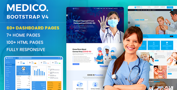 MediCo.- Hospital Doctor & Medical Clinic HTML Template