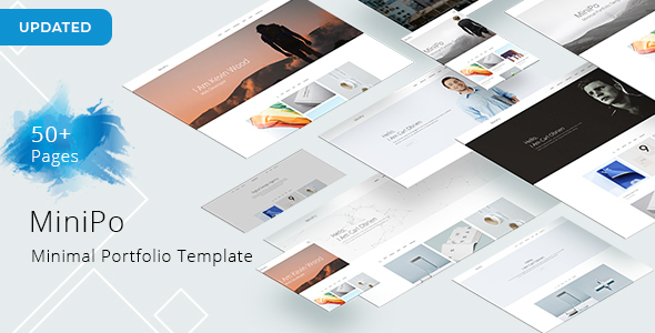 MiniPo - Minimal Portfolio Template