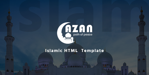 Azan - Islamic Center Responsive HTML Template