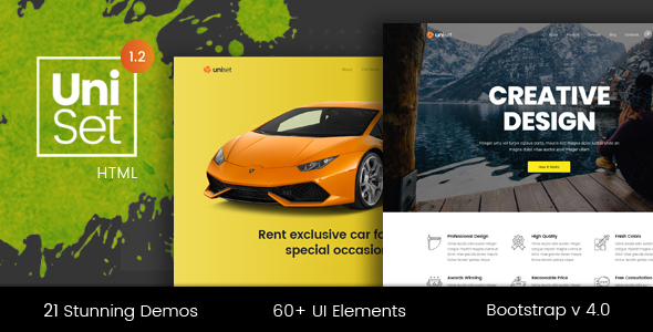 UniSet - Premium Multi-Concept Landing Pages Pack
