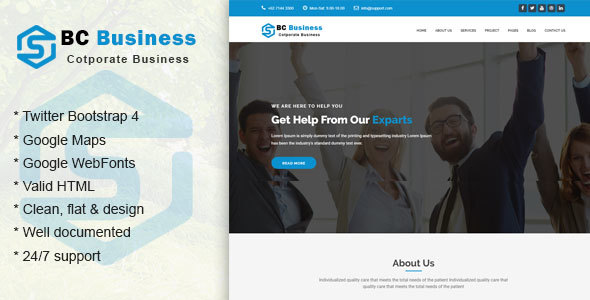 Bccop || Corporate and Business Template