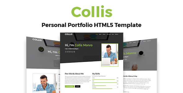Collis - Personal Portfolio Template
