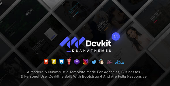Devkit Creative Minimal Multipurpose Template