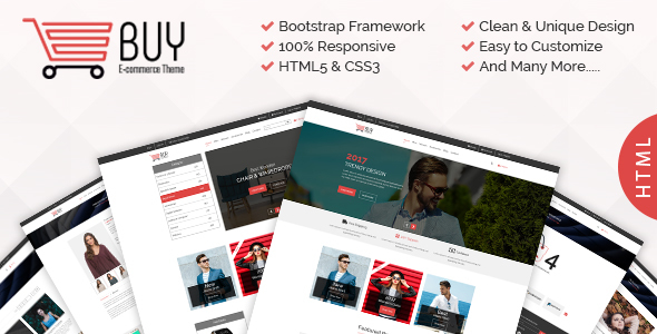 E-BUY - eCommerce HTML Template