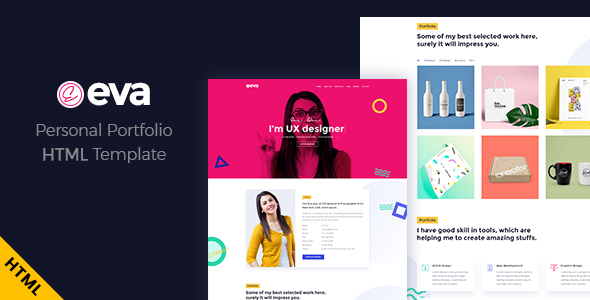 Eva - Creative Portfolio HTML Template