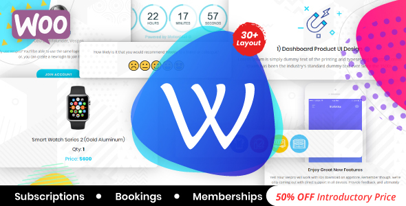 WooPro | WooCommerce Responsive Email Template + Subscriptions + Bookings + Memberships Compatible