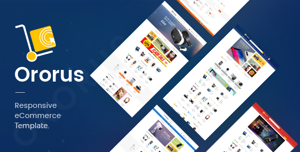 Electronics Store HTML Template - Ororus