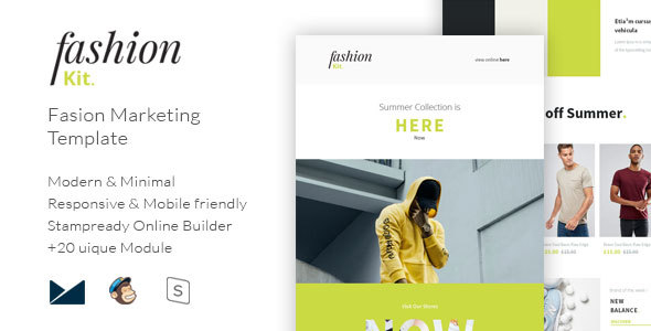 FashionKit - Fashion Marketing Template