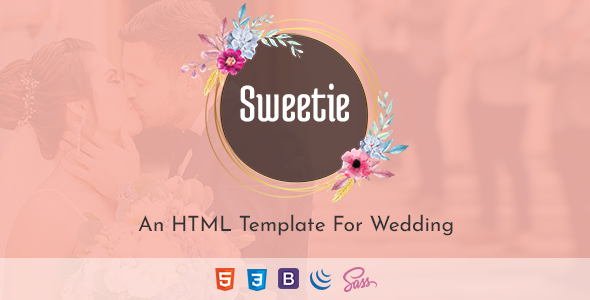 Sweetie - Responsive HTML Wedding Template