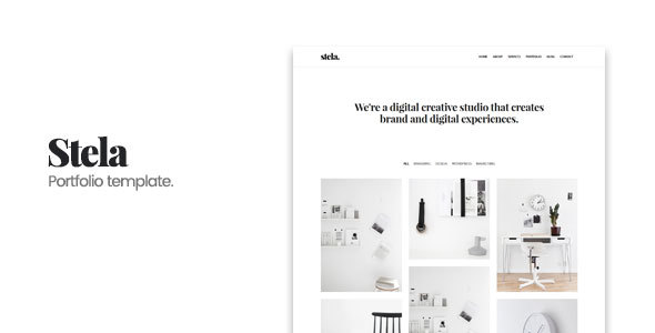 Stela - Minimal Portfolio HTML Template