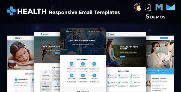 Health - Multipurpose Responsive Email Templates