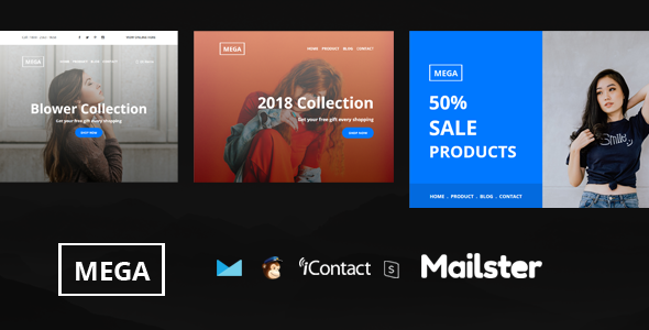 Mega - 35+ Modules + Online Access + Mailster + MailChimp