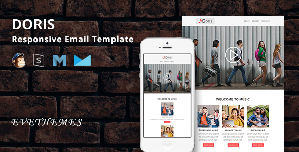 Doris - Responsive Email Template