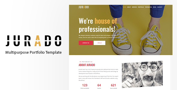 Jurado - Multipurpose Portfolio Template