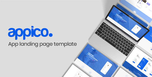 Appico | App Landing Page Template