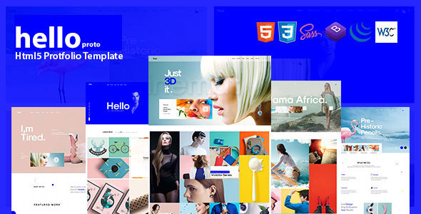 Hello Porto - Portfolio HTML Template
