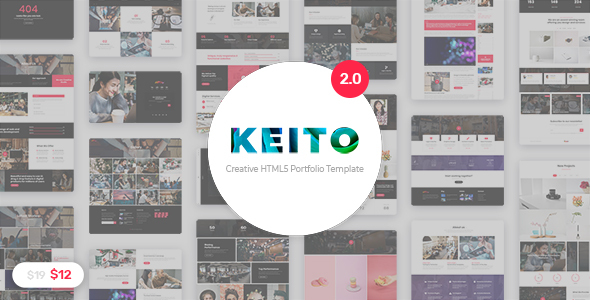 Keito - Creative Multipurpose Portfolio Template