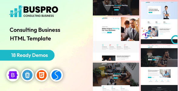 Buspro - Consulting Business HTML Template