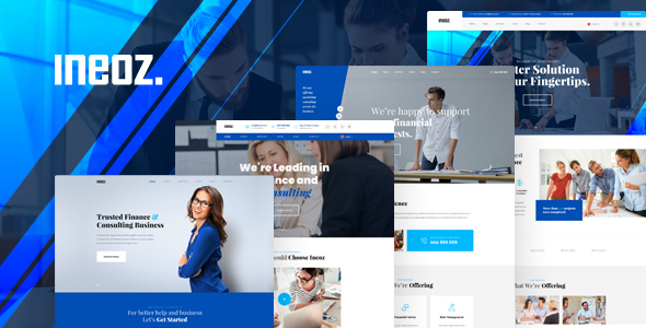 Ineoz - Business Consulting HTML Template