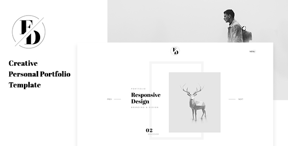 FD - Creative Personal Portfolio Template