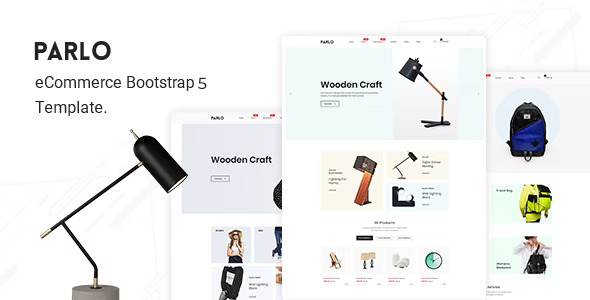 Parlo – Fashion, Furniture Store HTML Template