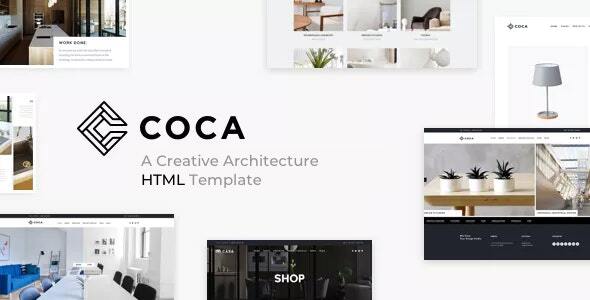 COCA - Architecture & Interior HTML