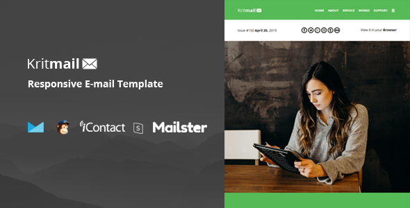 Krit Mail - 40+ Modules + Online Access + Mailster + MailChimp