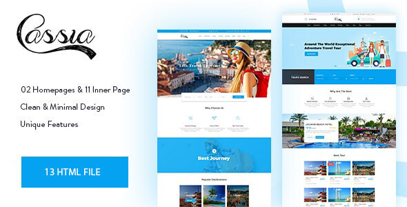 Casia || Travel & Tours Bootstrap4 Template