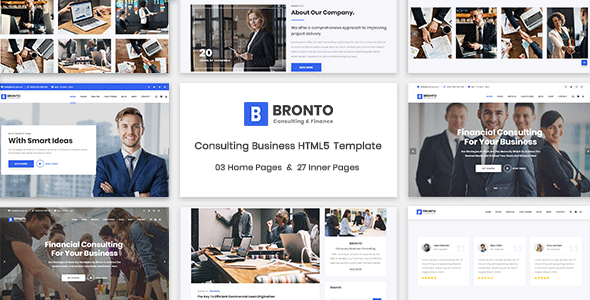 Bronto - Consulting Business HTML5 Template
